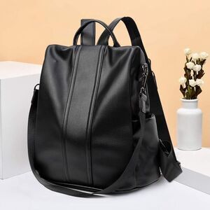 Women Backpack Purse Waterproof Nylon Anti-theft Rucksack Lightweight Shoulder